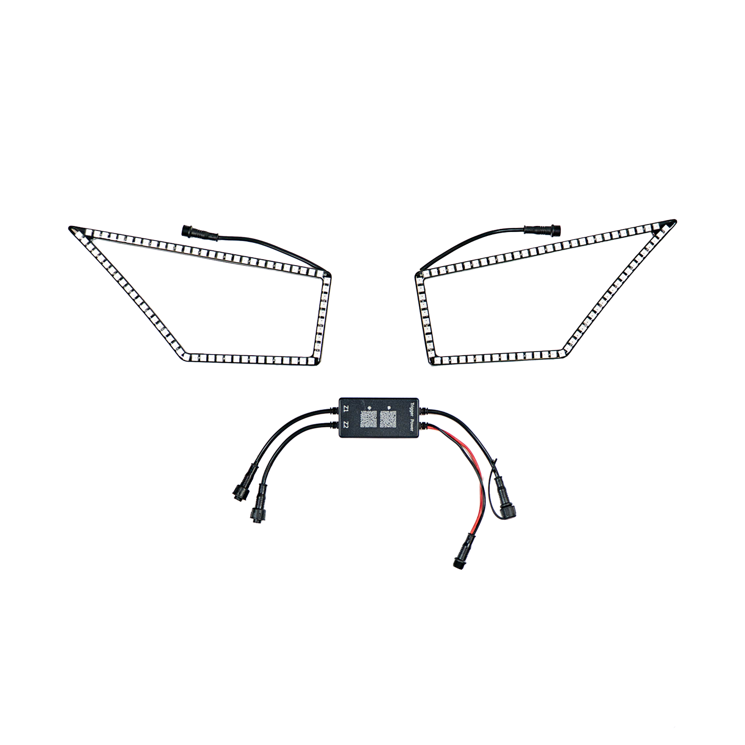 187 Style Kawasaki KRX Halos w/ Control Harness – 5150 Whips