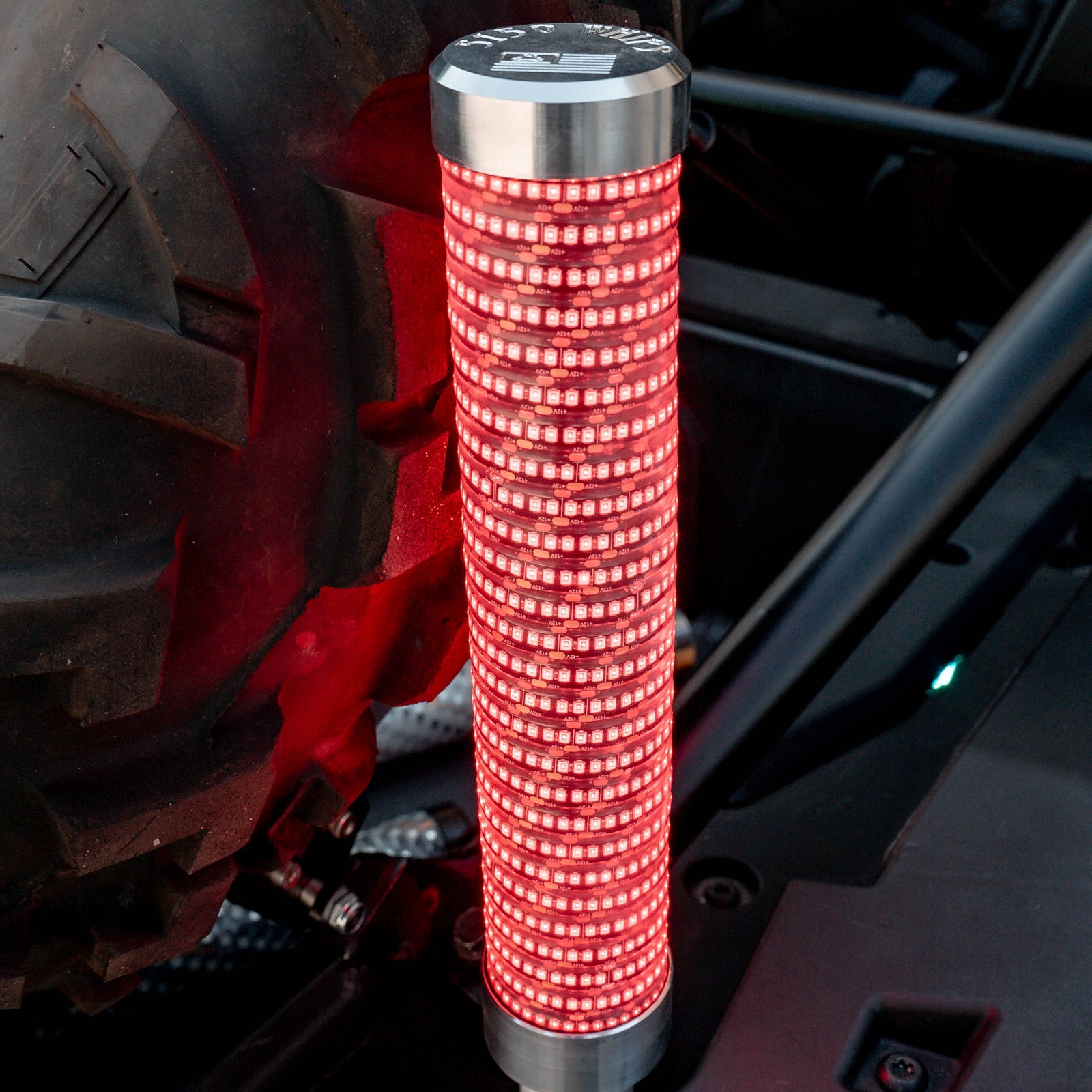 Hyper Color Nitestik LED Fat Whips – Pair