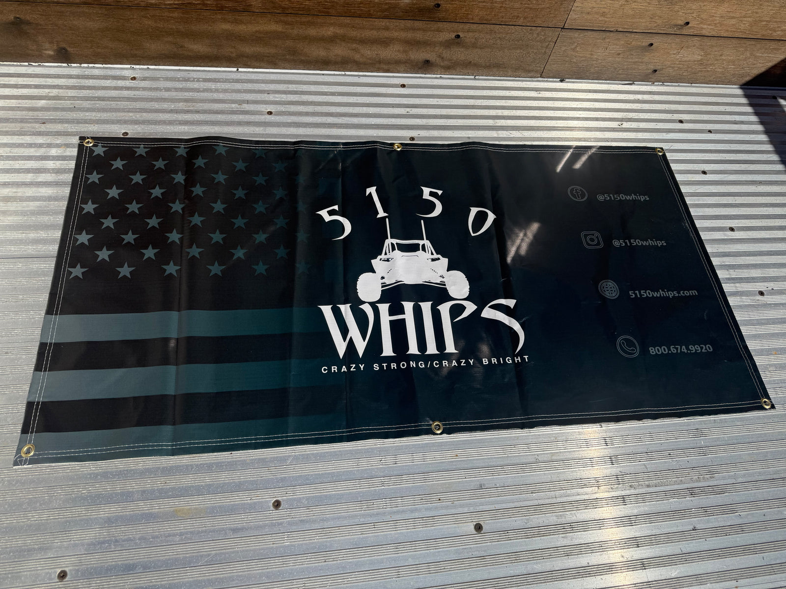 5150 Garage/Shop Banner – USA Edition