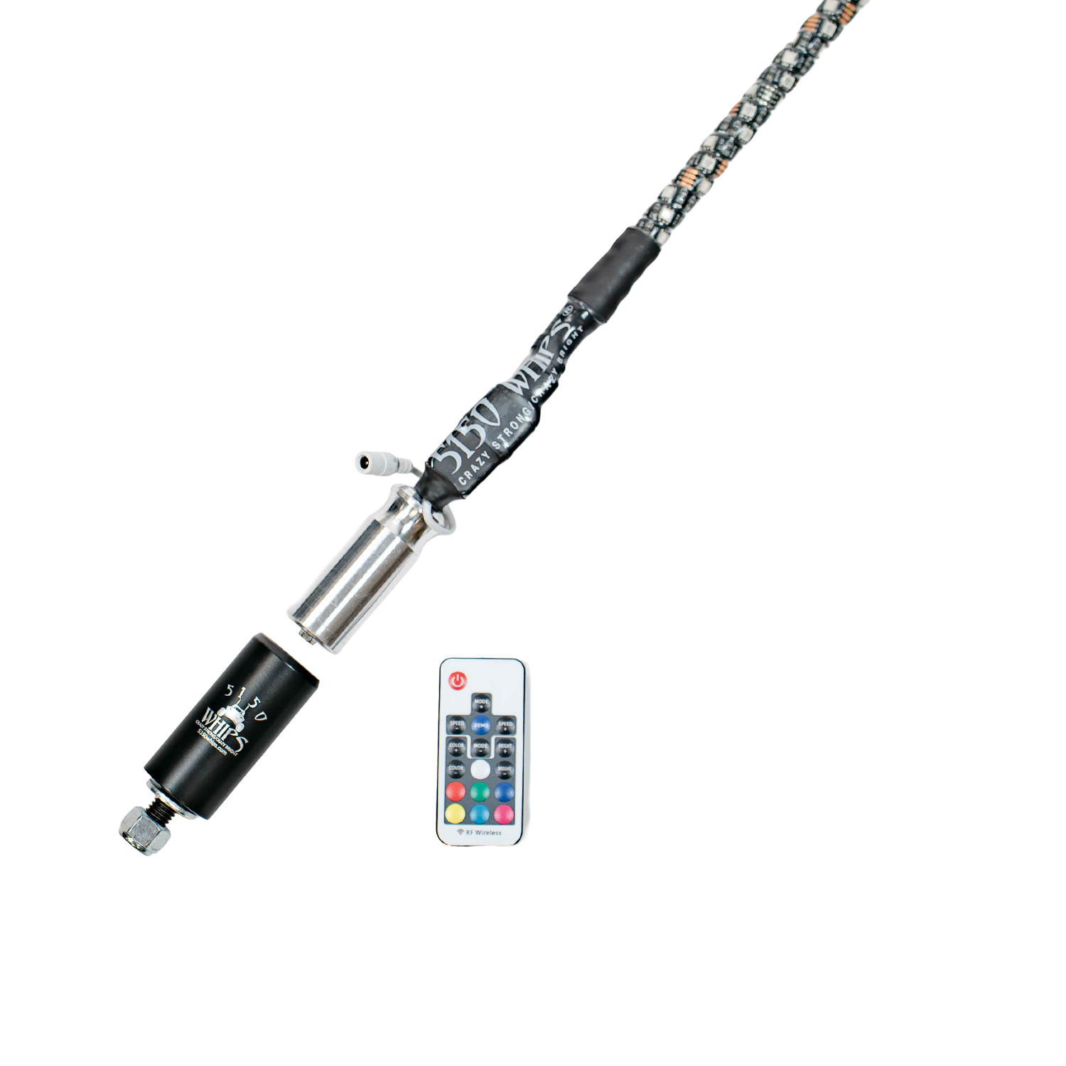 Standard LED Whip – App Control