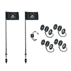 187 Whips and Rock Light Combo Kit