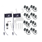 187 Whips and Rock Light Combo Kit