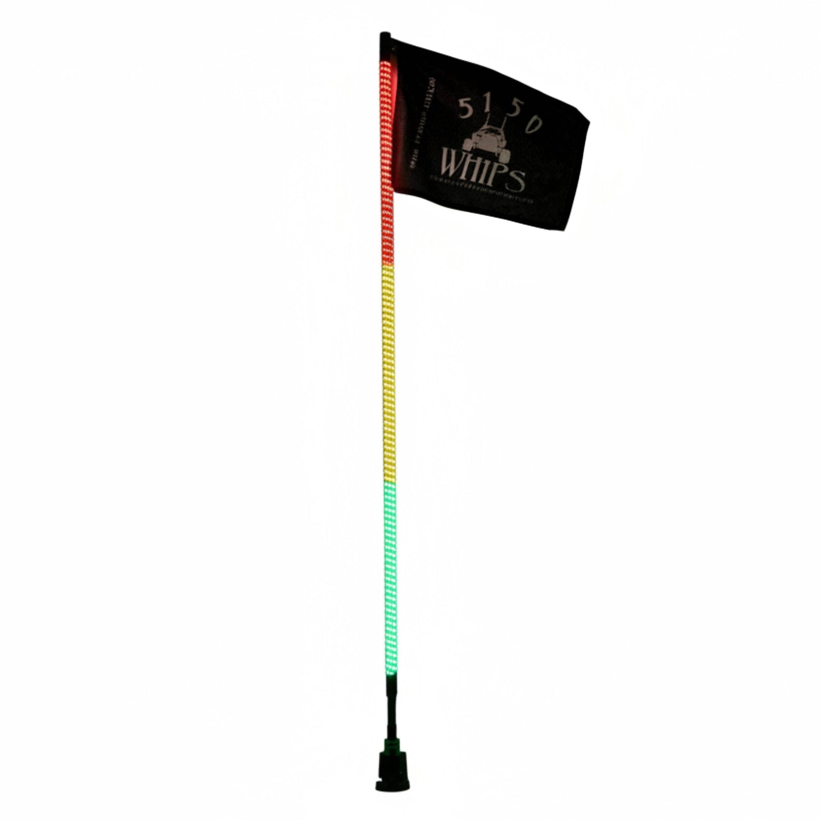 Hyper Color LED Whip – Red Gold Green