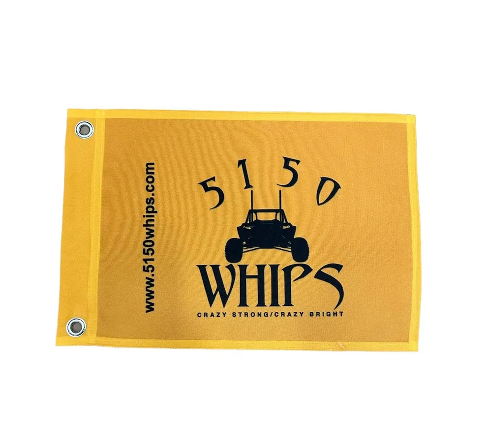 5150 Whips Flag - Yellow