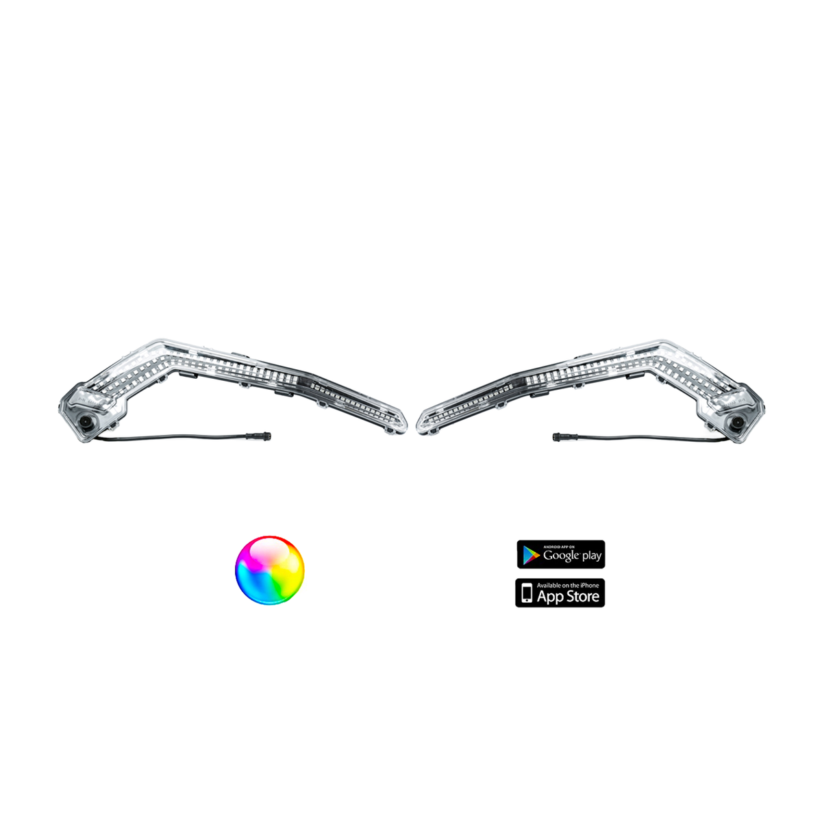 5150 Whips 187 Style Can-Am Eyebrows w/ Control Harness