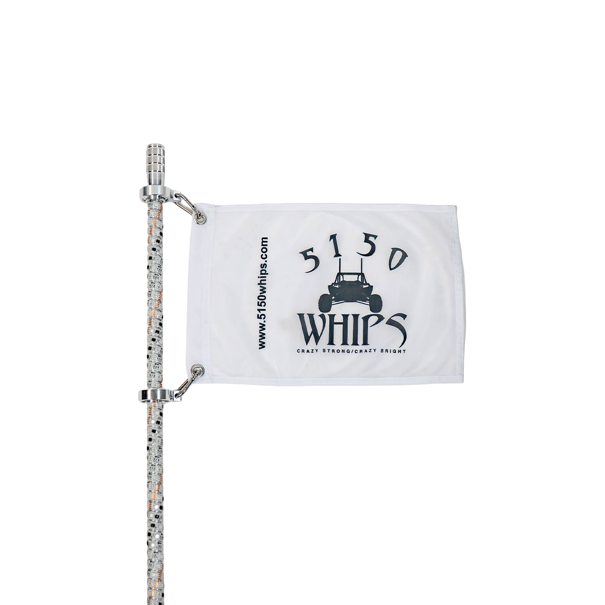 187 Platinum Chalk Line LED Whips – Pair – 5150 Whips 187 Platinum Chalk Line LED Whips – Pair – 5150 Whips