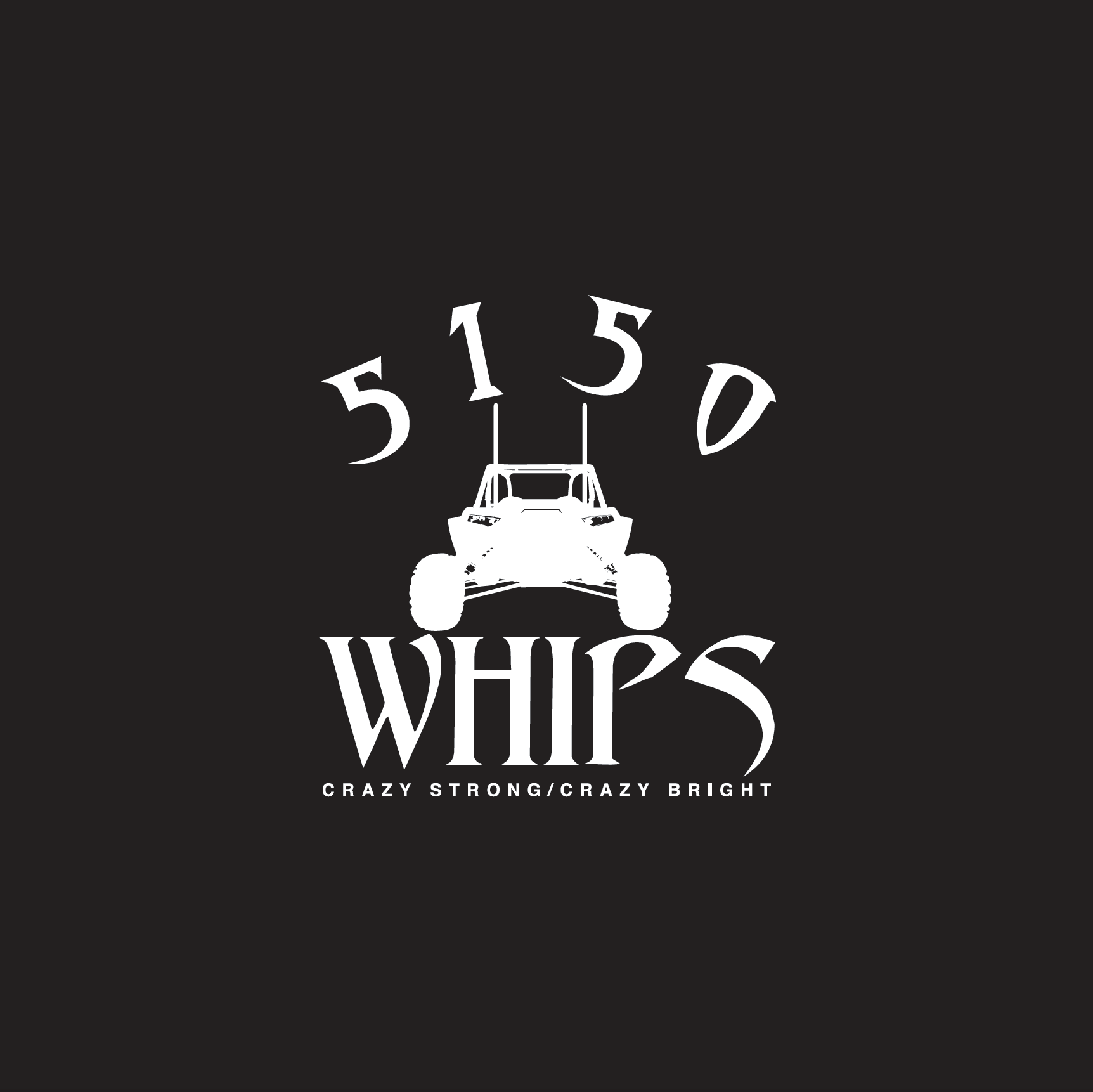 5150 Whips Stickers
