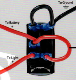 ぽ 5150 Wiring Harness + Optional Rocker Switch - 5150 Whips