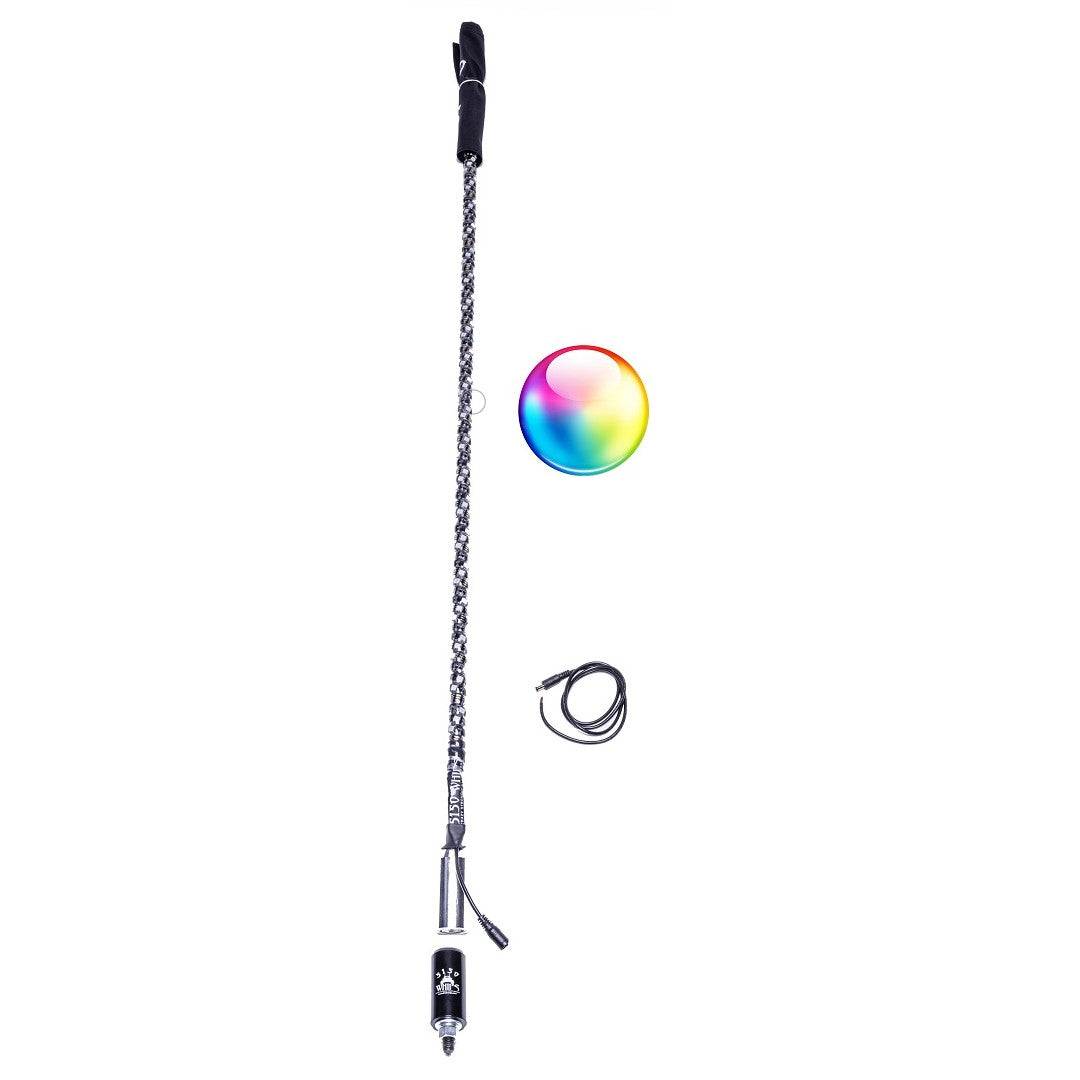 Standard LED Whip – App Control – Whip Only