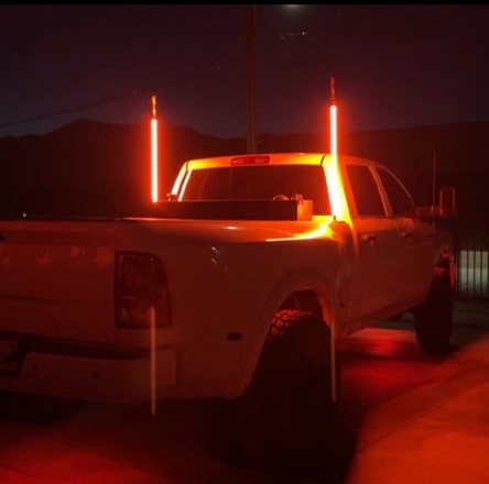 Hyper Color LED Whips