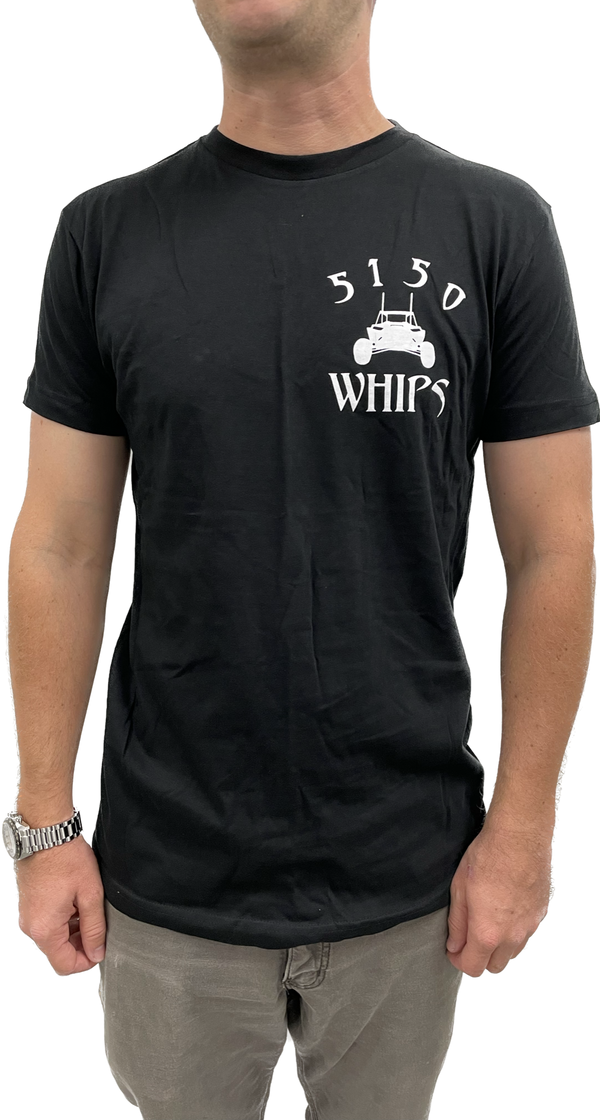 5150 T-Shirt Black and White - 5150 Whips Inc.