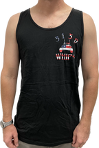 5150 Mens Tank Top - Black with RWB Logo