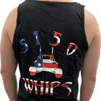 5150 Mens Tank Top - Black with RWB Logo